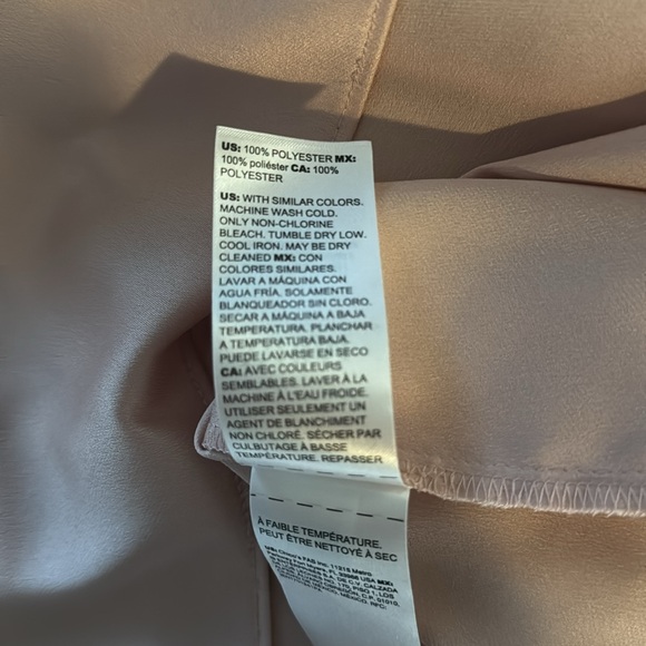 WHBM Pink Ruffled Blouse - Picture 7 of 7